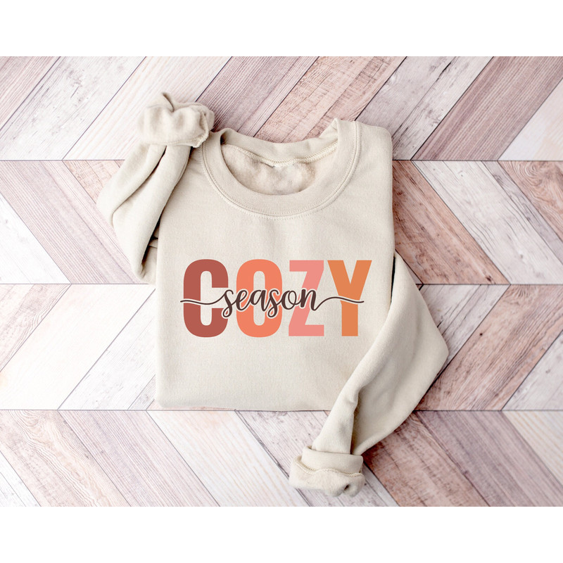 Cozy Season Sweatshirt, Christmas Shirts, Cozy Season Merry Christmas, Winter Christmas Sweatshirt, Christmas Sweatshirt, Cozy Vibes Shirt.jpg