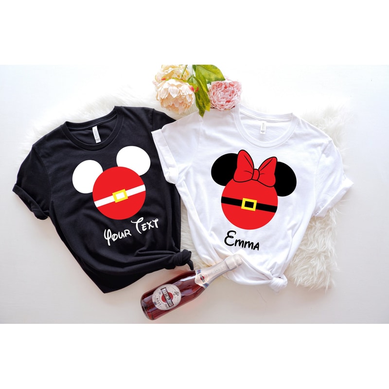 Custom Disneyland Christmas Shirt, Disney Christmas Shirts, Disney Mickey and Minnie, Disney Family Christmas Matching Shirt,Disney Vacation.jpg