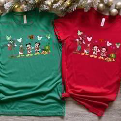 disney character christmas shirt, disney family christmas shirt, christmas disney shirt, family christmas matching shirt