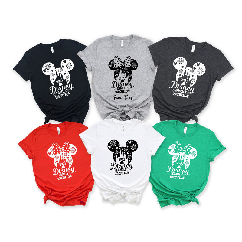 Disney Family Vacation 2023 Christmas Shirt, Disney Christmas Shirt, Disney Family Shirt,Family Trip Shirt,Mickey and Minnie Christmas Shirt.jpg
