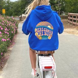 here comes the sun hoodie and sweatshirt , boho hoodie and sweatshirt , sun sweatshirt , retro style sweater, retro musi
