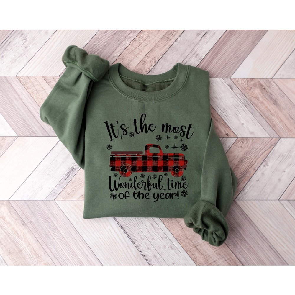 It's The Most Wonderful Time Of The Year Sweatshirt, Christmas Shirt, Winter Shirt, Family Christmas,Christmas Sweatshirt,Gift For Christmas.jpg