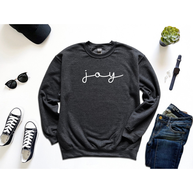 Joy Sweatshirt, Christmas Shirt, Christmas Gift For Women, Family Christmas Shirts, Merry Christmas Shirt, Winter Sweatshirt, Christmas Gift.jpg