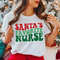 Santa Favorite Nurse, Christmas nurse tee, holiday nurse shirt, Nurse Shirt, Nurse Holiday Gift, Cute Santa Shirt, Retro Santa Shirt.jpg