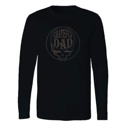 Grateful Dad Skull Long Sleeve T-Shirt