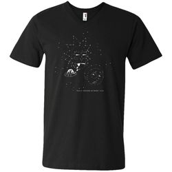 rick and morty stars in the sky mug men v-neck t-shirt
