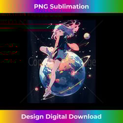 kawaii anime girl waifu otaku - japanese aesthetic - edgy sublimation digital file - lively and captivating visuals