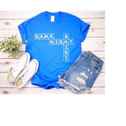 game night t-shirt | sweatshirt | tank top - scrabble - board games shirt - game night outfit - team shirts