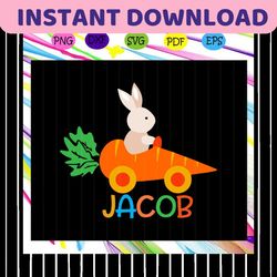 rabbit jacob, jacob svg, jacob gift, jacob shirt, jacob lover,rabbit svg, rabbit lover, carrot svg,carrot car,svg cricut