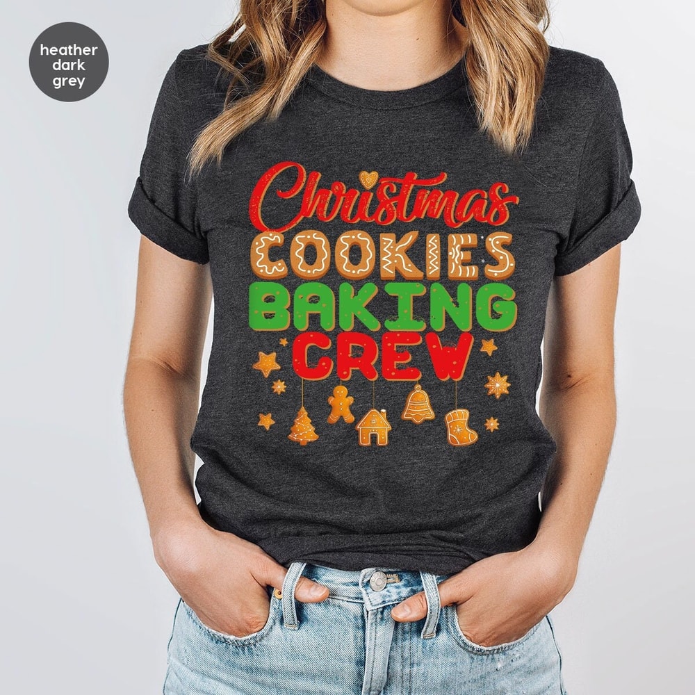 Christmas Bakery T Shirt, Christmas Shirt, Holiday Outfits, Christmas Baking Crew Shirt, Xmas Clothes, Gifts for Baker, Christmas Gift.jpg