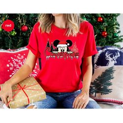 christmas disney shirt, mickey mouse shirt, christmas disneyland t-shirts, gifts for kids, disney world tees, holiday cl