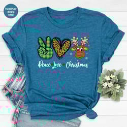 christmas reindeer shirt, christmas gifts, winter outfits, womens clothing, christmas sweatshirt, holiday clothing, xmas