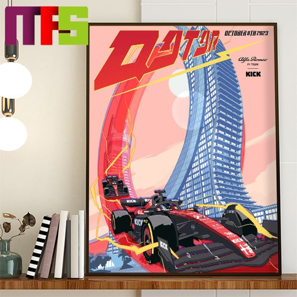 Alfa Romeo F1 Team Stake F1 Sprint At Qatar GP Home Decor Poster Canvas.jpg