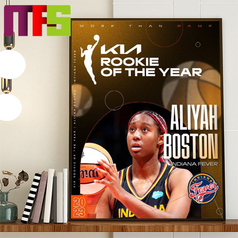 Aliyah Boston Is The WNBA Rookie Of The Year 2023 Home Decor Poster Canvas.jpg