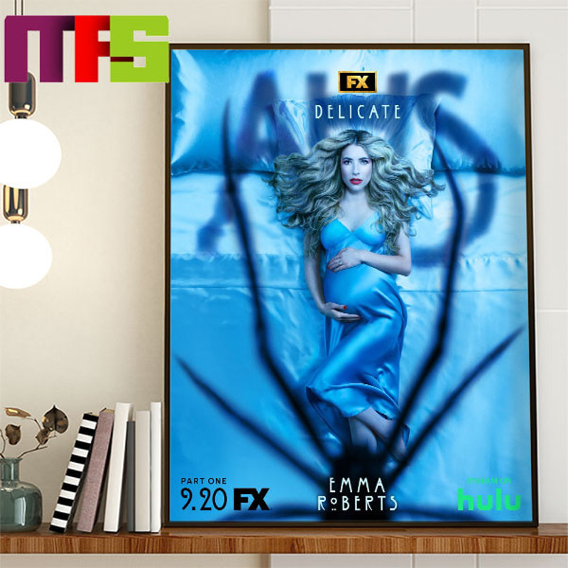 American Horror Story Delicate Emma Roberts In New AHS FX Part One Poster Stream On Hulu Home Decor Poster Canvas.jpg