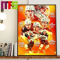 anaheim ducks the quack attack is back nhl home decor poster canvas