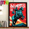 Blink 182 Madrid Event Poster Wizink Center October 3rd 2023 Home Decor Poster Canvas.jpg