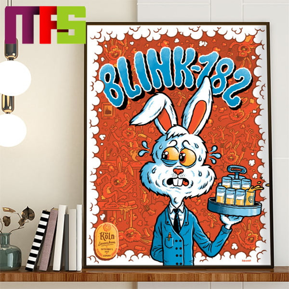 Blink-182 Cologne Event In Germany On September 9th 2023 Home Decor Poster Canvas.jpg