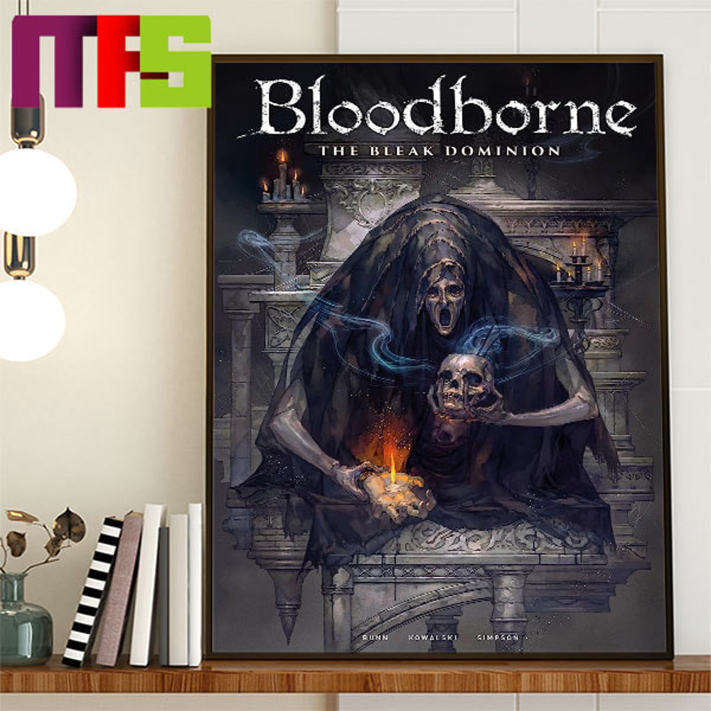 Bloodborne The Bleak Dominion FromSoftware Studio Home Decor Poster Canvas.jpg