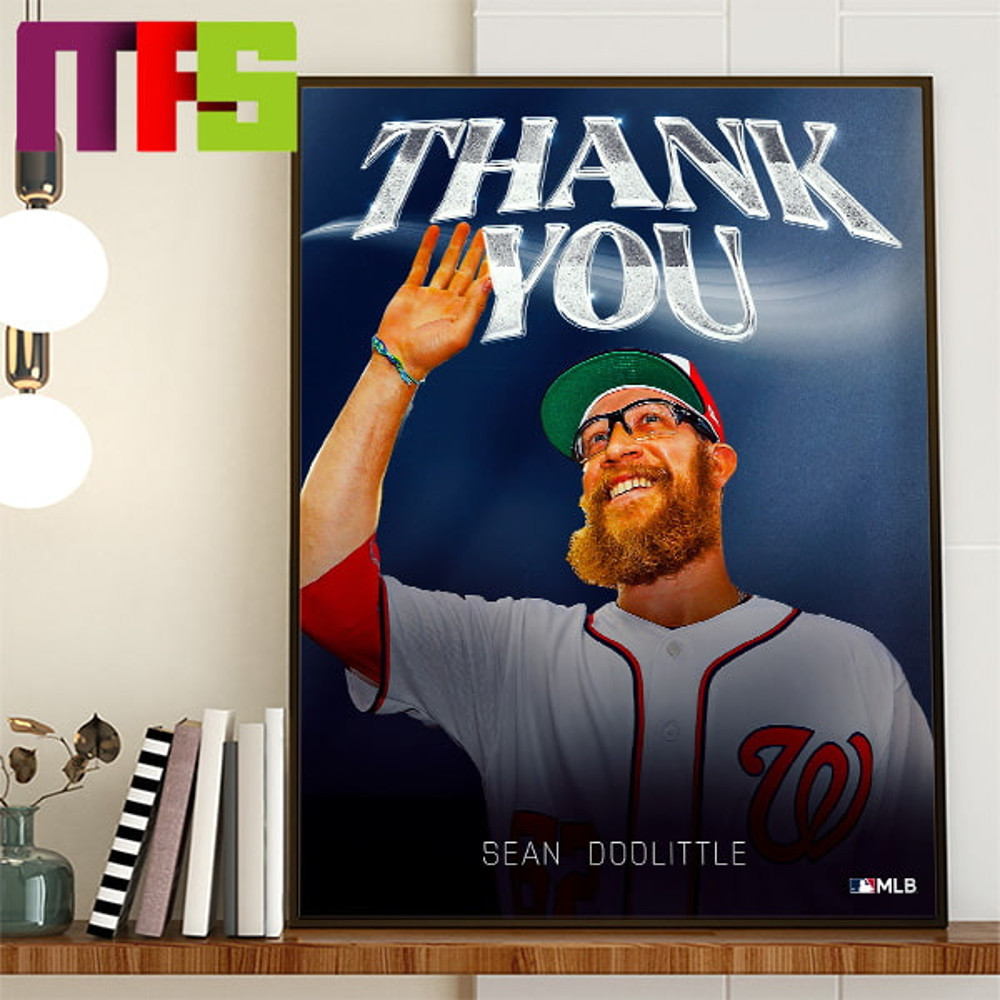 Congratulations On A Great Career Sean Doolittle In MLB Home Decor Poster Canvas.jpg