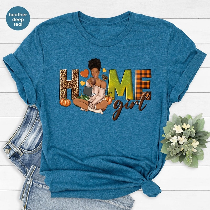 Fall Shirts, Pumpkin Tshirts, Autumn Sweatshirt, Fall Season Gifts, Girls Shirts, Leopard Print Tees, Womens Clothing, Gift for Girlfriend.jpg