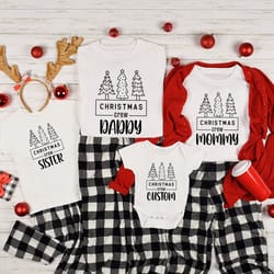 christmas crew family shirts, making memories together christmas family shirt, family christmas shirt, dear santa shirt,