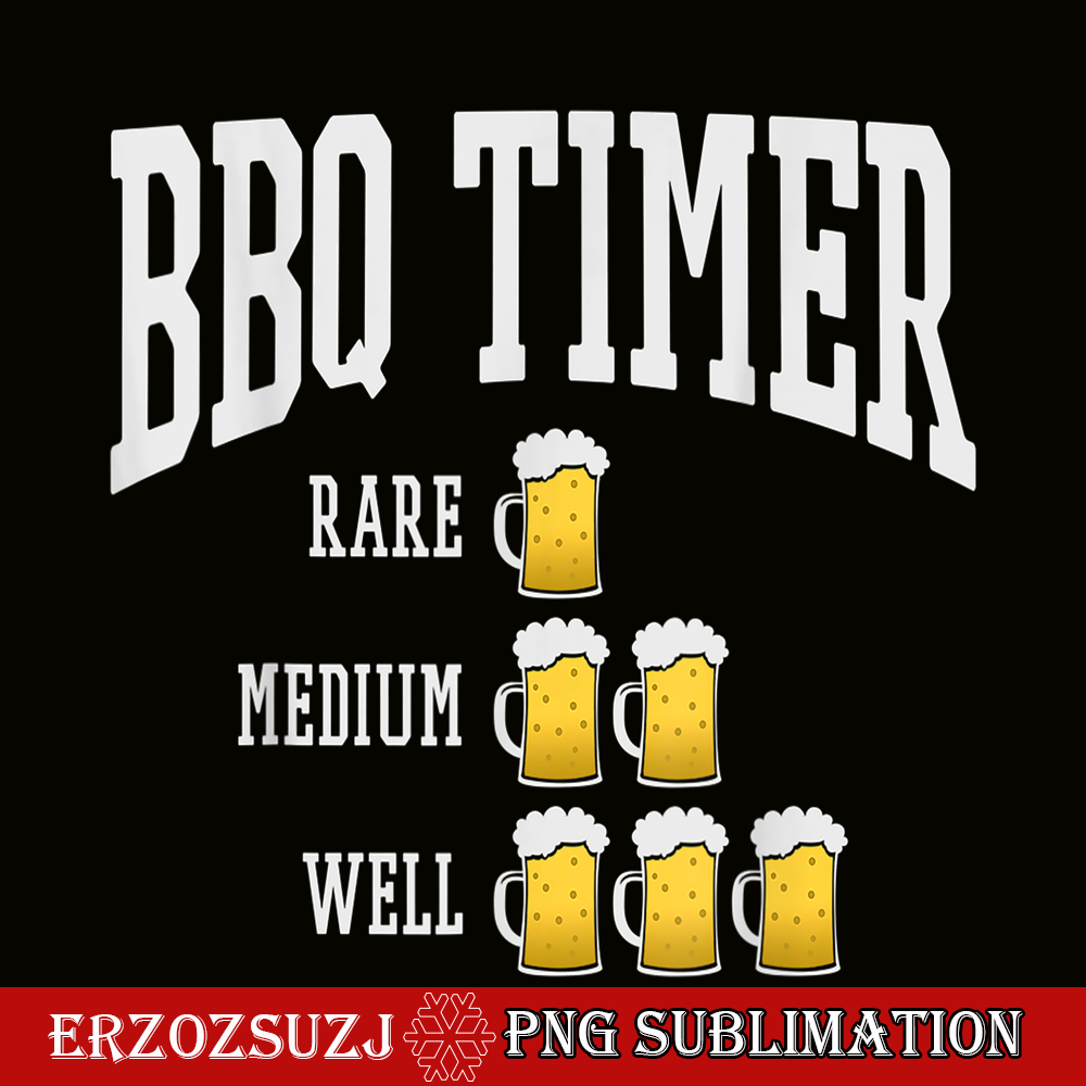 BEER28102301-BBQ Timer PNG Bear PNG Drunk Time PNG.png