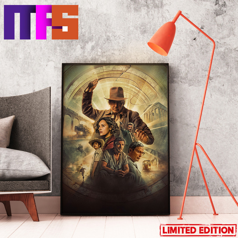 Indiana Jones Dial Of Destiny New Poster 2023 Home Decor Poster-Canvas.jpg