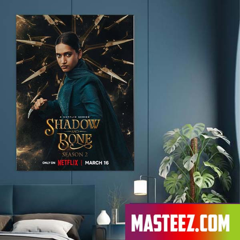 Inej Ghafa Shadow And Bone Season 2 Netflix Poster Canvas.jpg