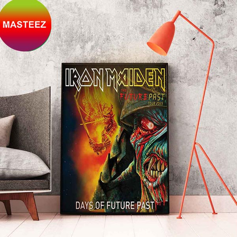 Iron Maiden Days Of Future Past Tour 2023 Home Decor Poster-Canvas.jpg