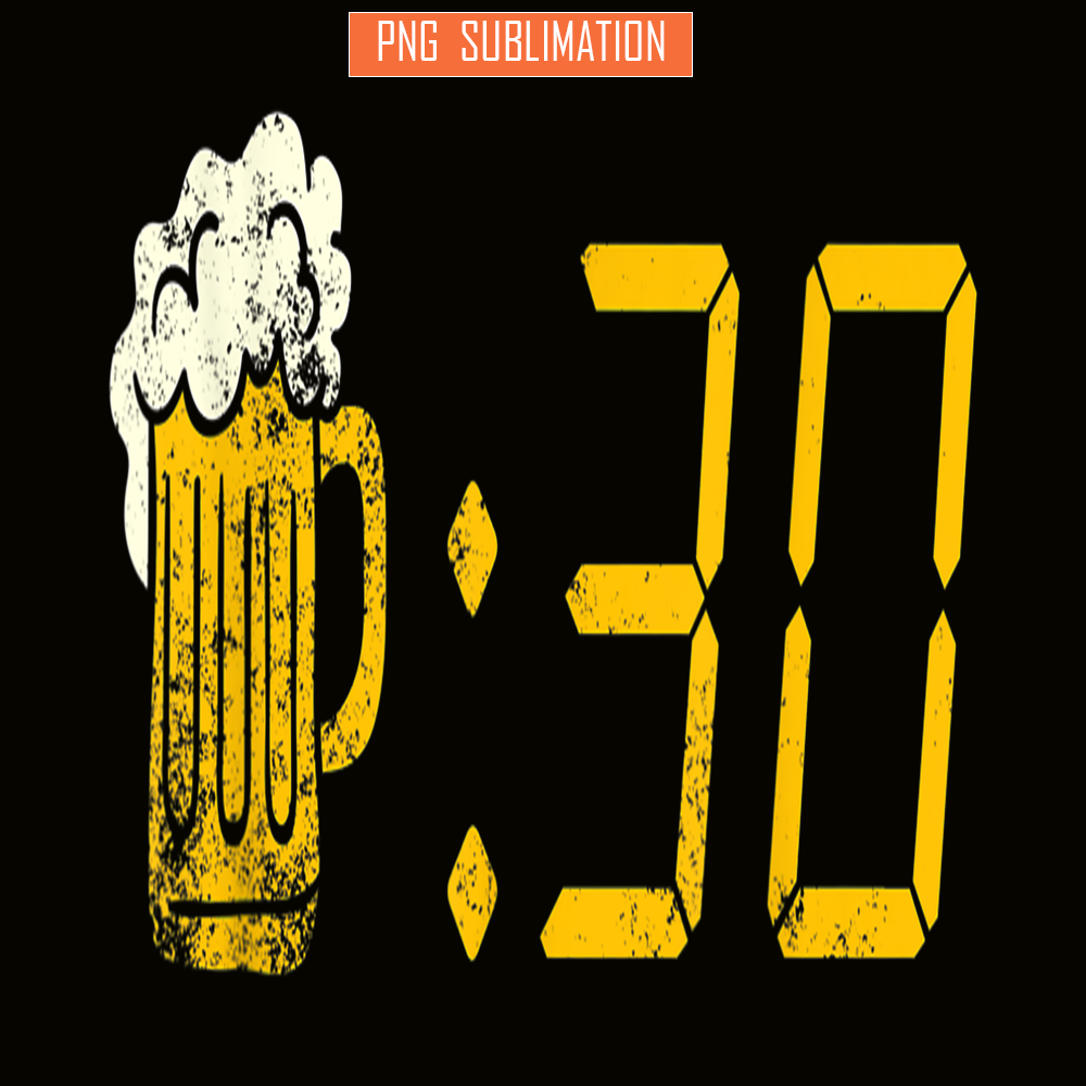 BEER28102310-Beer Thirty PNG Funny Drinking PNG Getting Drunk PNG.png