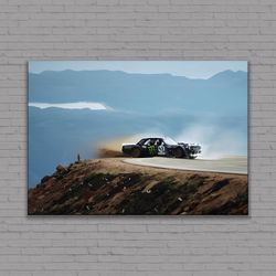 drift legend ken block canvas, ken block poster, ken block wall art, drift wall art, readyt o hang