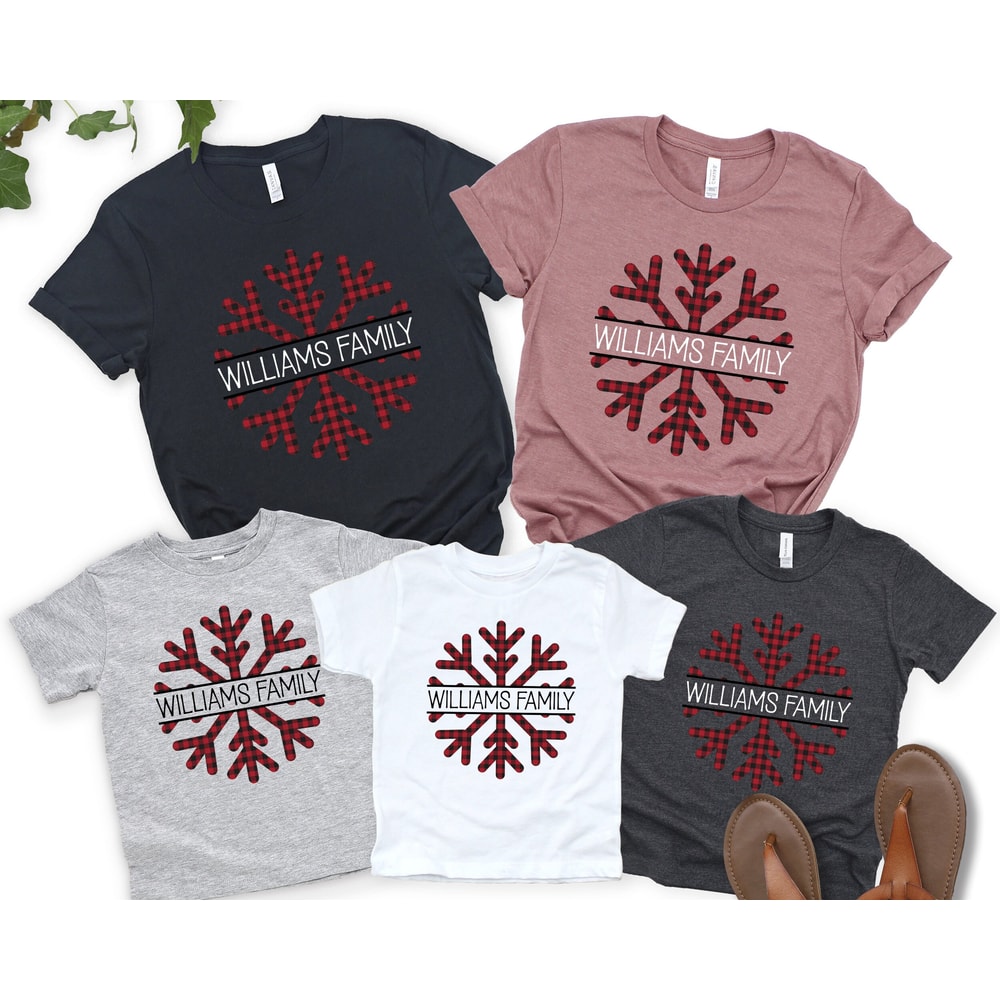 Matching Family Christmas Shirts, Christmas Shirts,Personalized Christmas Gift,Custom Family Shirts,Family Photoshoot Shirts,Christmas Gifts 1.jpg