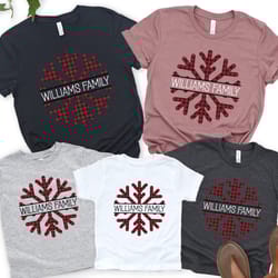 matching family christmas shirts, christmas shirts,personalized christmas gift,custom family shirts,family photoshoot sh