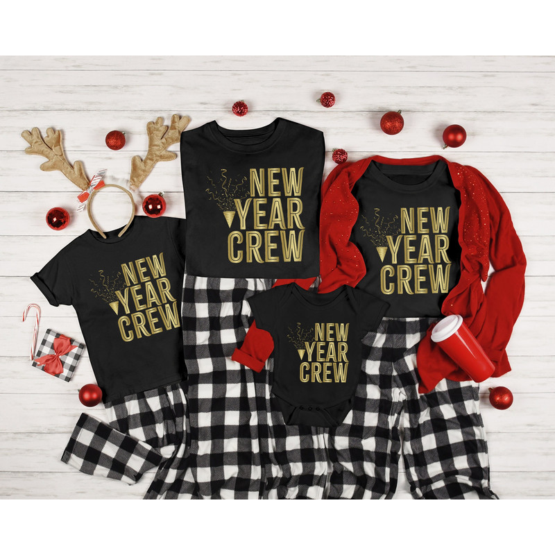 New Year Crew Shirts, Christmas Crew, Happy New Year Crew Shirt, Hello 2023 Shirt, New Years Eve Shirts, Christmas Family, New Year Shirt.jpg