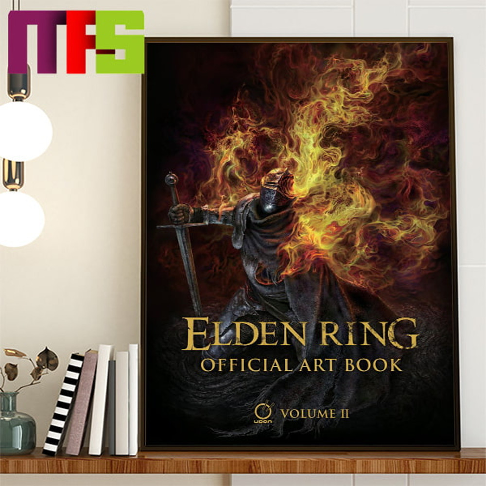 Elden Ring Official Art Book Volume 2 Home Decor Poster Canvas.jpg