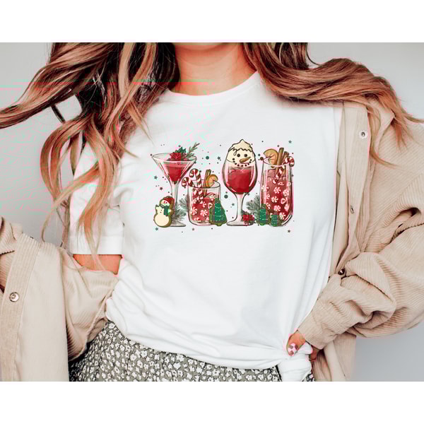 Christmas Coffee Shirt, Christmas Shirt, Christmas Shirt, Coffee Lover Gift Worker Winter, Christmas Snowman Latte Coffee Lover.jpg