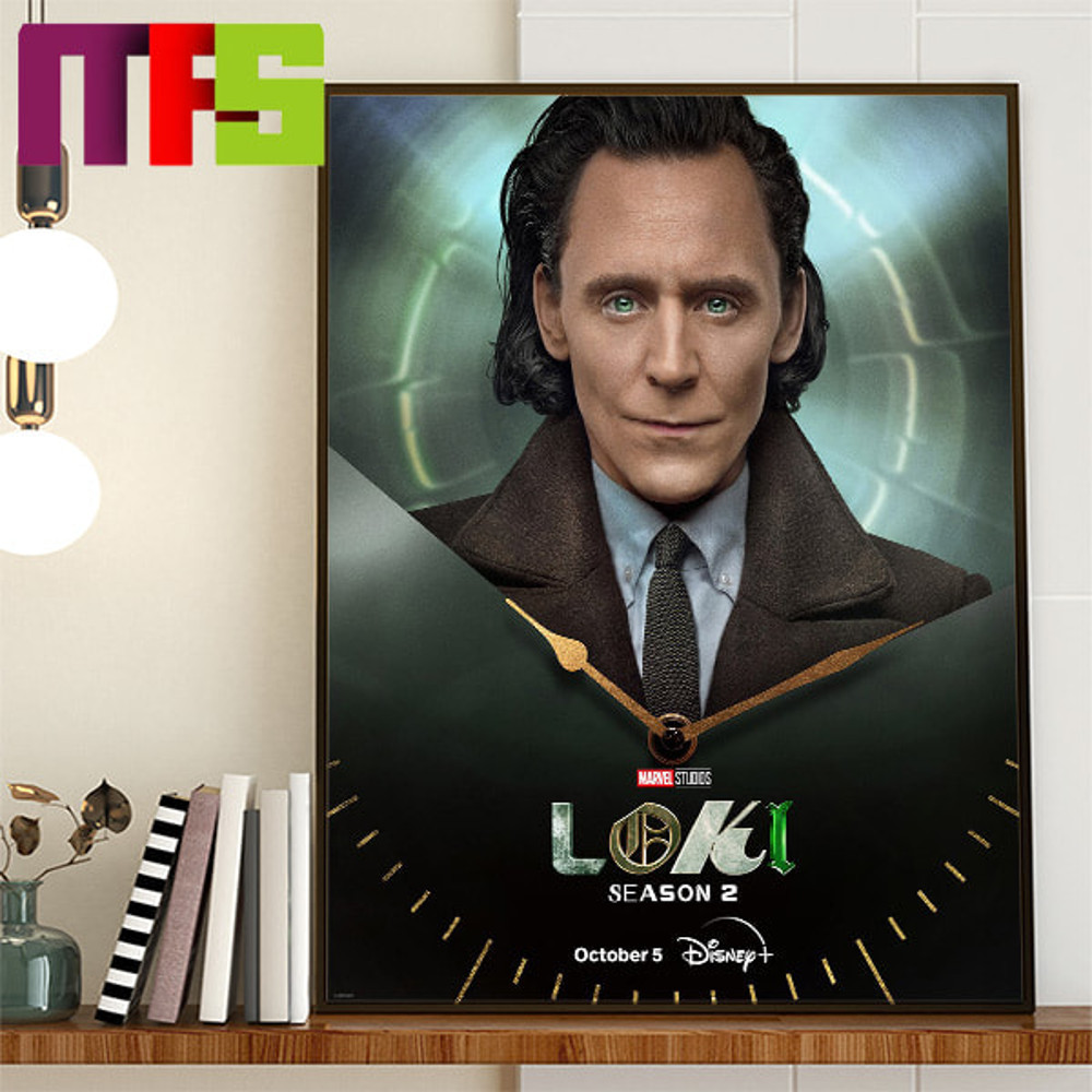 Loki Season 2 Marvel Studios On Disney Plus October 5th 2023 Home Decor Poster Canvas.jpg