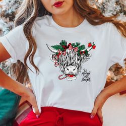 cow christmas shirt, merry christmas heifers tee, christmas cow t-shirt, cow farm christmas tshirt, farmer cow animal lo
