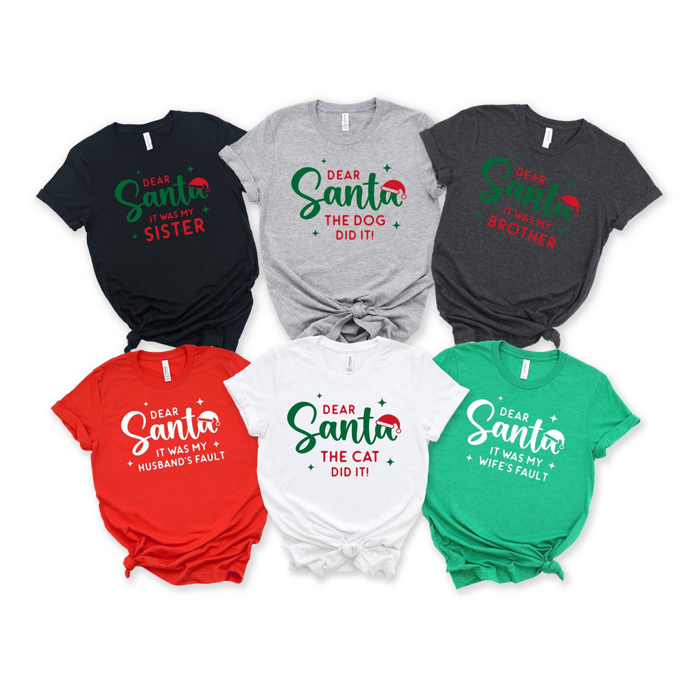 Over 46 Quotes Dear Santa Christmas Family Shirts, Dear Santa Tshirt, Christmas Family Shirt, Family Christmas Shirt, Christmas Quotes Shirt 7.jpg
