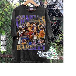 vintage 90s graphic style charles barkley t-shirt - charles barkley t-shirt - retro american basketball oversized t-shir