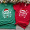 Santa He Did It, She Did It Shirts, Christmas Couple Shirts, Santa Shirt, Christmas Holiday Matching Shirt, Matching Christmas Party Shirt.jpg