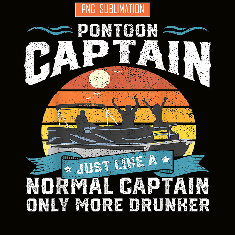 BEER28102333-Pontoon Captain PNG Boat Lake Boating Beer PNG Beer Drunker PNG.png