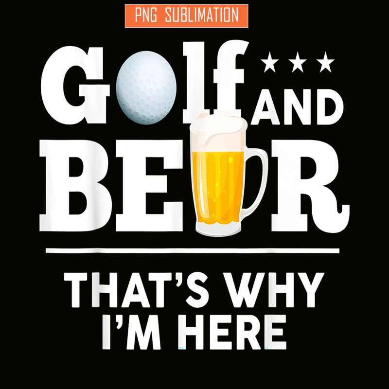 BEER28102335-Golf And Beer PNG Funny Beer Lovers PNG Beer Time PNG.png