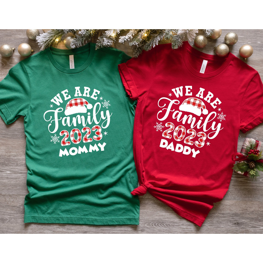 We Are Family Christmas 2023 Custom Shirt, Baby Christmas Shirt, Family Shirt, Christmas Custom Shirt,Santa Christmas Shirt,Christmas Gift.jpg