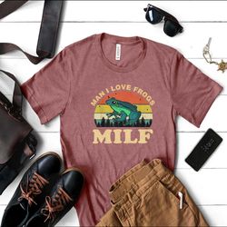 vintage-man i love frogs funny frog- frogs lovers