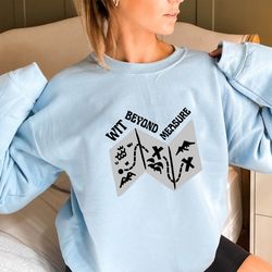 wit beyond measure sweatshirt wizard school house sweater eagle sweater magical sweatshirt witch shirt bookish book swea