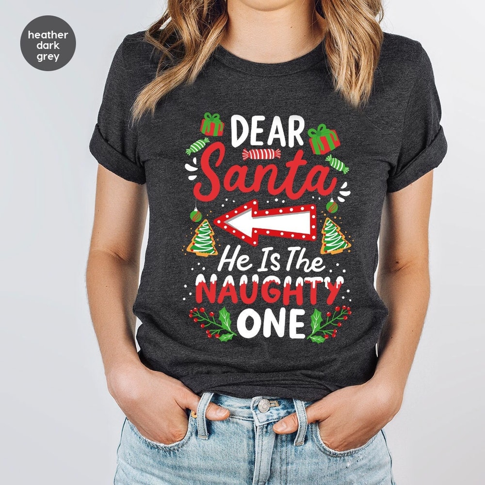 Sarcastic Christmas Shirt, Merry Christmas T Shirts, Holiday Clothing, Xmas Outfits, Santa T Shirts, Womens Clothing, Christmas Gifts.jpg