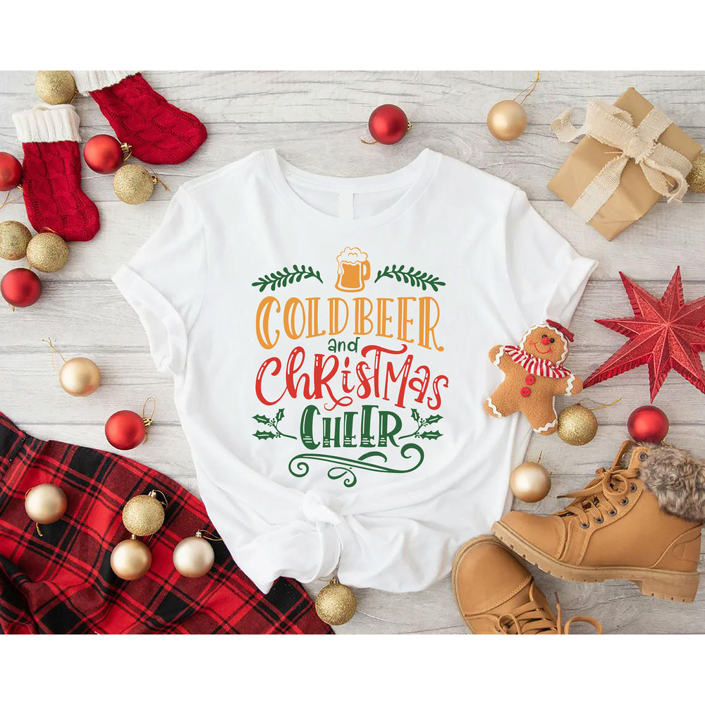Cold Beer And Christmas Cheer Shirt,Santa Beer Tshirt,Christmas Beer Shirt,Christmas Drinking Tshirts,Christmas Gift For Dad,Funny Christmas.jpg