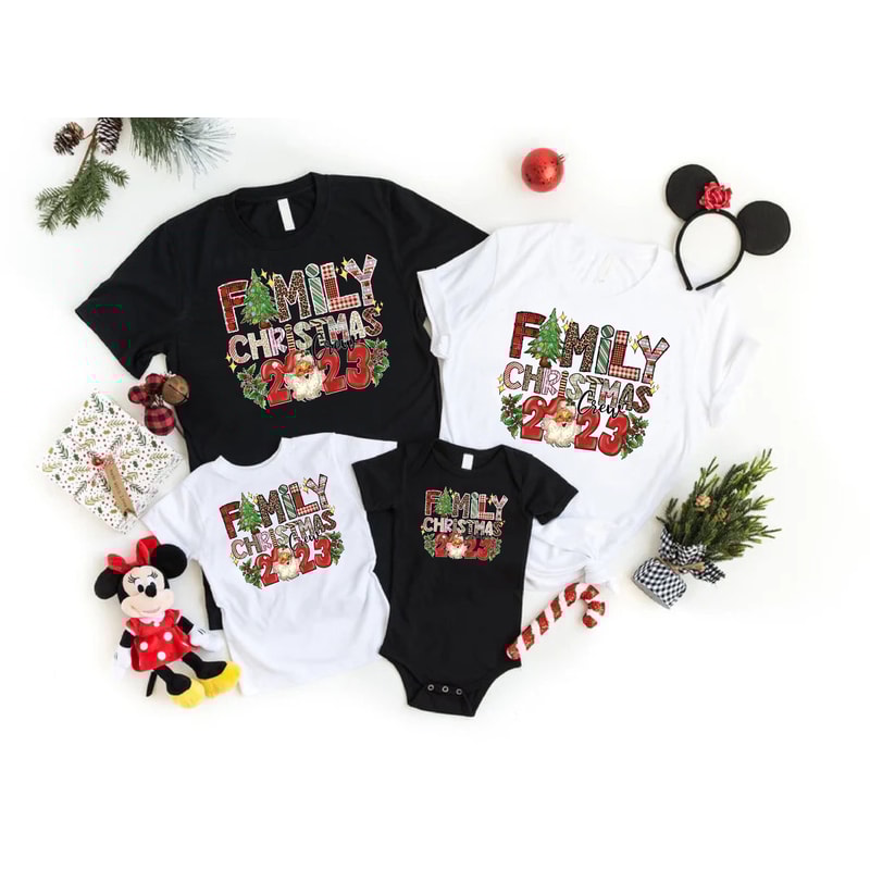 Family Christmas 2023 Shirts,Christmas Holiday Family Matching Shirts,Matching 2023 Family Christmas Shirt,Santa Family Shirt,Xmas Party Tee.jpg